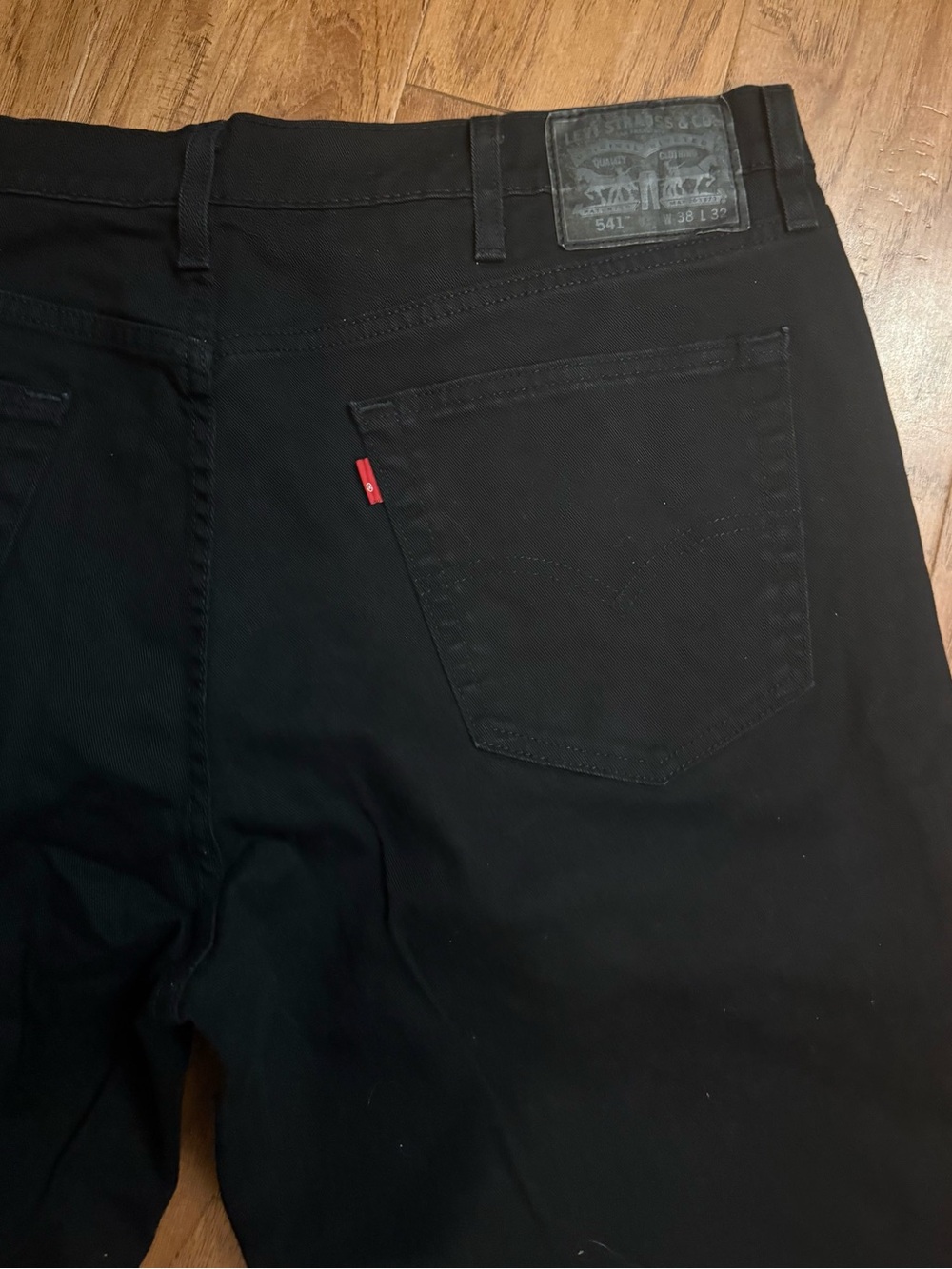 Levi's Black Straight-Leg Jeans - Picture 3 of 8
